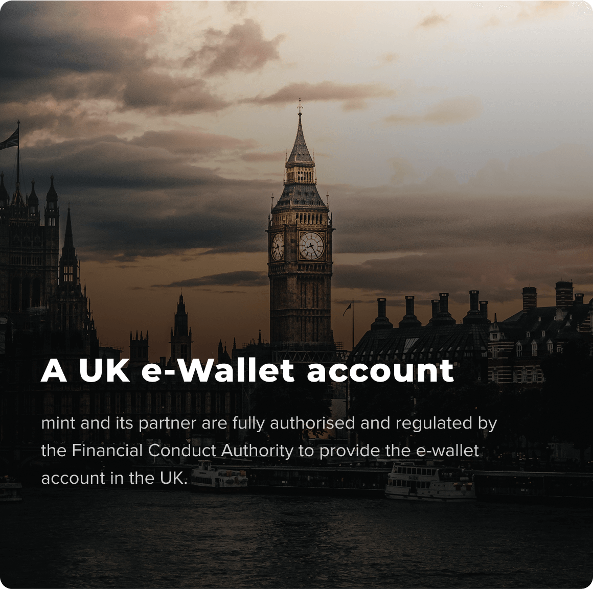 UK e-Wallet account